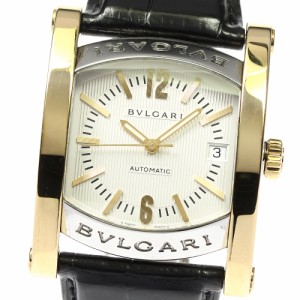 ブルガリ BVLGARI AA44SG アショーマ デイト 自動巻き メンズ 内箱・保証書付き_795710