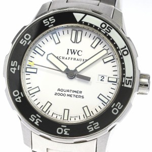 IWC IWC SCHAFFHAUSEN IW356809 アクアタイマー デイト 自動巻き メンズ 保証書付き_796251