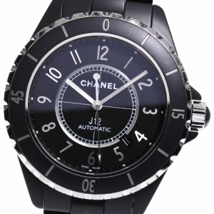 シャネル CHANEL H3131 J12 マットブラック セラミック 自動巻き メンズ _795720