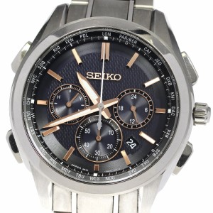 セイコー SEIKO SAGA199/8B92-0AA0 ブライツ クロノグラフ ソーラー電波 メンズ 箱・保証書付き_798609