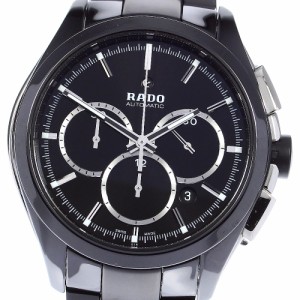 ラドー RADO 650.0275.3 ハイパークローム クロノグラフ 自動巻き メンズ 良品 _797538