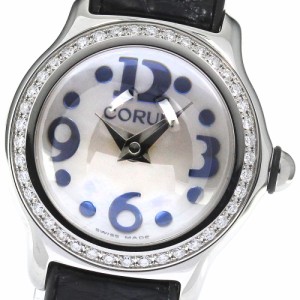 コルム CORUM 101.151.47 バブル ダイヤベゼル クォーツ レディース 美品 _797699