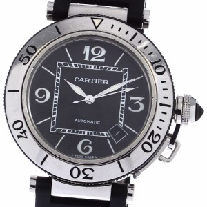 カルティエ CARTIER W31077U2 パシャ シータイマー デイト 自動巻き メンズ 保証書付き_798804