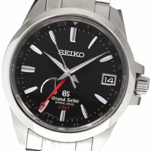 セイコー SEIKO SBGE013/9R66-0AE0 グランドセイコー GMT パワーリザーブ デイト スプリングドライブ メンズ 保証書付き_797975