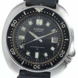 セイコー SEIKO 6105-8110 セカンド ダイバー Cal.6105B デイト 自動巻き メンズ _780695