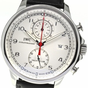 IWC IWC SCHAFFHAUSEN IW390206 ポルトギーゼ ヨットクラブ クロノグラフ 自動巻き メンズ 良品 _798588