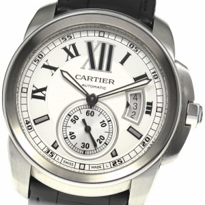 カルティエ CARTIER W7100037 カリブルドゥカルティエ デイト 自動巻き メンズ _798781