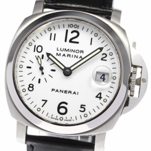 パネライ PANERAI PAM00049 ルミノール マリーナ デイト スモールセコンド 自動巻き メンズ _799075