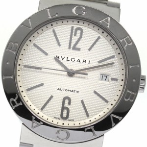 ブルガリ BVLGARI BB42SSAUTO ブルガリブルガリ デイト 自動巻き メンズ 美品 箱・保証書付き_799749