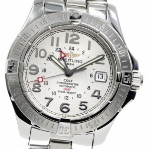 ブライトリング BREITLING A32350 コルト GMT 自動巻き メンズ 美品 保証書付き_800407