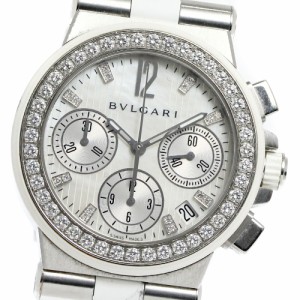 ブルガリ BVLGARI DG35SVCH ディアゴノ スポーツ ダイヤベゼル クロノグラフ 自動巻き ボーイズ _784708