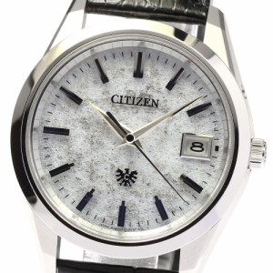 シチズン CITIZEN AQ4070-05A ザ・シチズン 25周年記念限定モデル ソーラー メンズ 良品 箱・保証書付き_801493