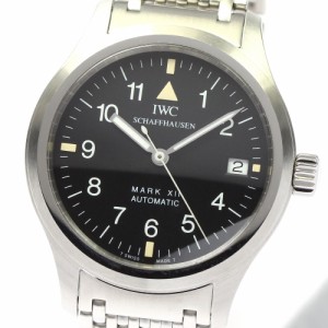 IWC IWC SCHAFFHAUSEN IW324101 パイロットウォッチ マークXII デイト 自動巻き メンズ 良品 _801792