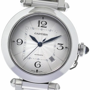 カルティエ CARTIER WSPA0009 パシャ ドゥ カルティエ デイト 自動巻き メンズ 美品 箱付き_801095