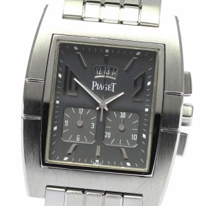 ピアジェ PIAGET 27150 アップストリーム クロノグラフ クォーツ メンズ _801990