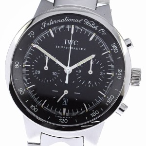 IWC IWC SCHAFFHAUSEN 3727-002 GST クロノグラフ デイト クォーツ メンズ 良品 保証書付き_801575