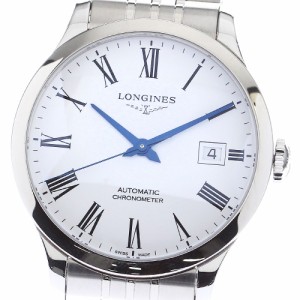 ロンジン LONGINES L2.820.4 レコード デイト 自動巻き メンズ 美品 箱・保証書付き_803412