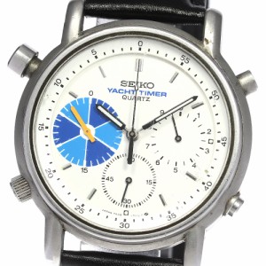 ジャンク セイコー SEIKO 7A28-7090 ヨットタイマー クロノグラフ スモールセコンド クォーツ メンズ _796815