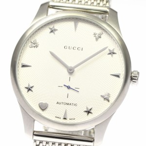 グッチ GUCCI 126.3/YA126330 Gタイムレス デイト 自動巻き メンズ 良品 箱・保証書付き_803693