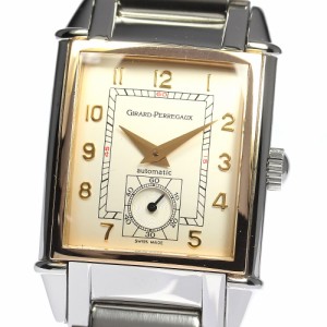 ジラール・ペルゴ GIRARD-PERREGAUX 2593 ヴィンテージ 1945 PGベゼル 自動巻き メンズ 良品 保証書付き_801011