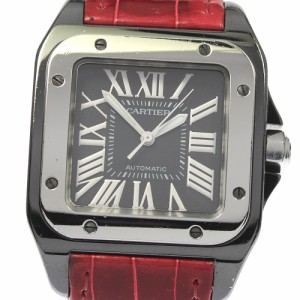 カルティエ CARTIER W2020008 サントス100 MM 自動巻き ボーイズ _802346