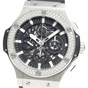 ウブロ HUBLOT 311.SX.1170.GR.1104 ビッグバン アエロバン クロノグラフ ダイヤベゼル 自動巻き メンズ _804077