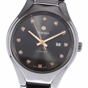 ラドー RADO 561.0243.3 トゥルー 12Pダイヤ デイト 自動巻き レディース 美品 保証書付き_805124