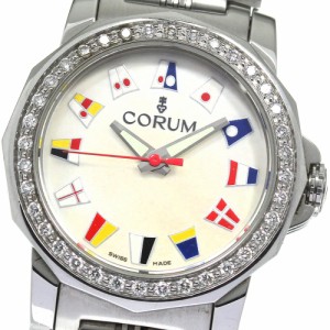 コルム CORUM 039.440.47 アドミラルズカップ ダイヤベゼル クォーツ レディース _800864