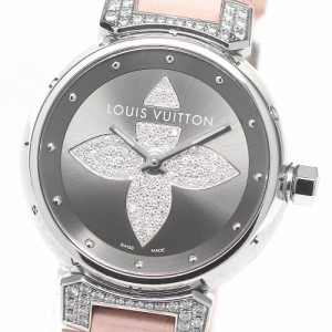 ルイ・ヴィトン LOUIS VUITTON Q121F タンブール フォーエバー ダイヤモンド クォーツ レディース _803752