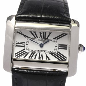 カルティエ CARTIER W6300655 タンクディバンLM クォーツ メンズ _805545