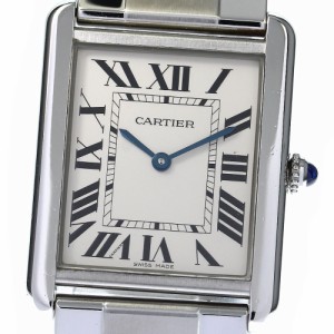 カルティエ CARTIER W5200014 タンクソロ LM クォーツ メンズ _804108