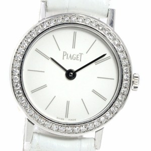 ピアジェ PIAGET G0A36532 アルティプラノ K18WG ダイヤベゼル クォーツ レディース 良品 _807873