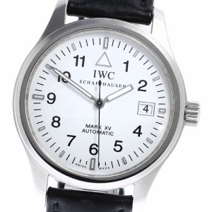 IWC IWC SCHAFFHAUSEN IW325309 パイロットウォッチ マークXV デイト 自動巻き メンズ 保証書付き_805591