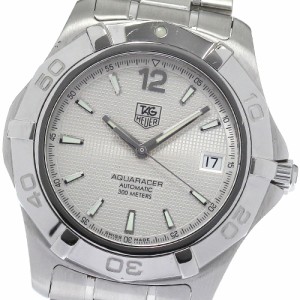 タグホイヤー TAG HEUER WAF2111 アクアレーサー デイト 自動巻き メンズ _802023