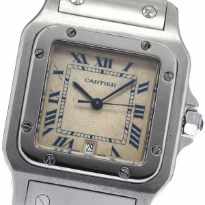 カルティエ CARTIER W20018D6 サントスガルベLM クォーツ メンズ _803631