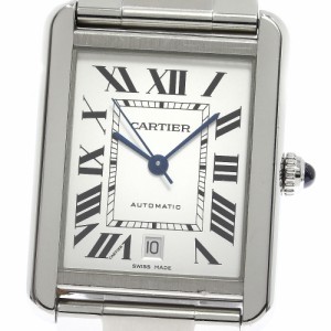 カルティエ CARTIER W5200028 タンクソロ XL デイト 自動巻き メンズ _781639