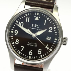 IWC SCHAFFHAUSEN IW327003 パイロット・ウォッチ・マーク XVIII アントワーヌ・ド・サンテグジュペリ 自動巻き メンズ 箱・保証書_80736