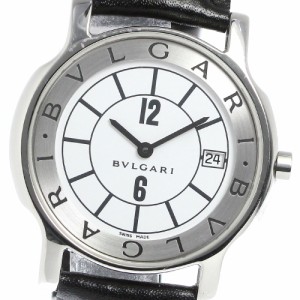 ブルガリ BVLGARI ST35S ソロテンポ デイト クォーツ メンズ 良品 _746312