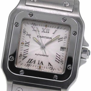 カルティエ CARTIER W20040D6 サントスガルベ LM デイト 自動巻き メンズ _806109