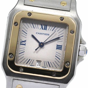 カルティエ CARTIER W20023C4 サントスガルベLM クォーツ メンズ _806015