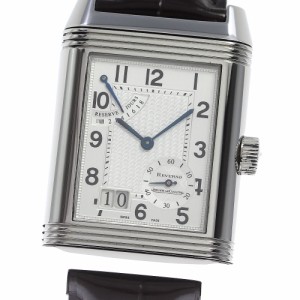 ジャガー・ルクルト JAEGER-LECOULTRE 240.8.15 レベルソ グランドデイト パワーリザーブ 手巻き メンズ 良品 _808650