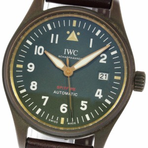 IWC IWC SCHAFFHAUSEN IW326802 スピットファイア デイト 自動巻き メンズ 箱・保証書付き_810066