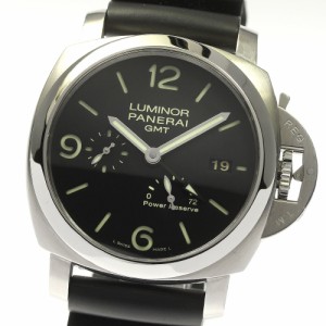 パネライ PANERAI PAM00321 ルミノール 1950 3デイズ GMT 自動巻き メンズ 良品 箱・保証書付き_807267