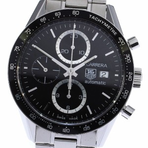 タグホイヤー TAG HEUER CV2010-3 カレラ クロノグラフ 自動巻き メンズ 良品 箱・保証書付き_783263