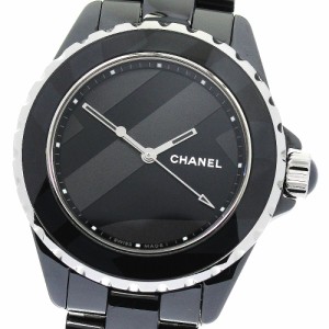 シャネル CHANEL H5581 J12 アンタイトル 38mm 黒セラミック 世界限定1200本 自動巻き メンズ 良品 _808301