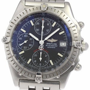 ブライトリング BREITLING A13050.1 クロノマット ブラックバード クロノグラフ 自動巻き メンズ _809105【ev10】