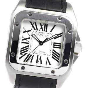 カルティエ CARTIER W20106X8 サントス100MM 自動巻き ボーイズ _806438