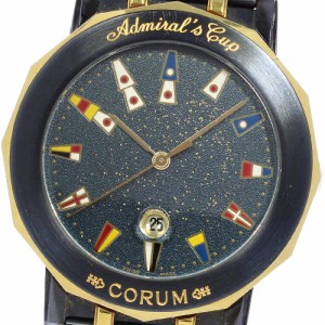 コルム CORUM 99.430.31.V585 アドミラルズカップ デイト クォーツ メンズ 保証書付き_810443