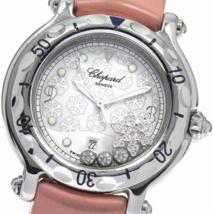 ショパール Chopard 27/8949 ハッピースポーツ スノーフレーク デイト クォーツ レディース _806164