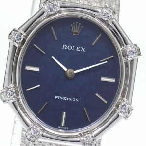 ロレックス ROLEX プレシジョン K18WG Cal.1400 手巻き レディース _808948